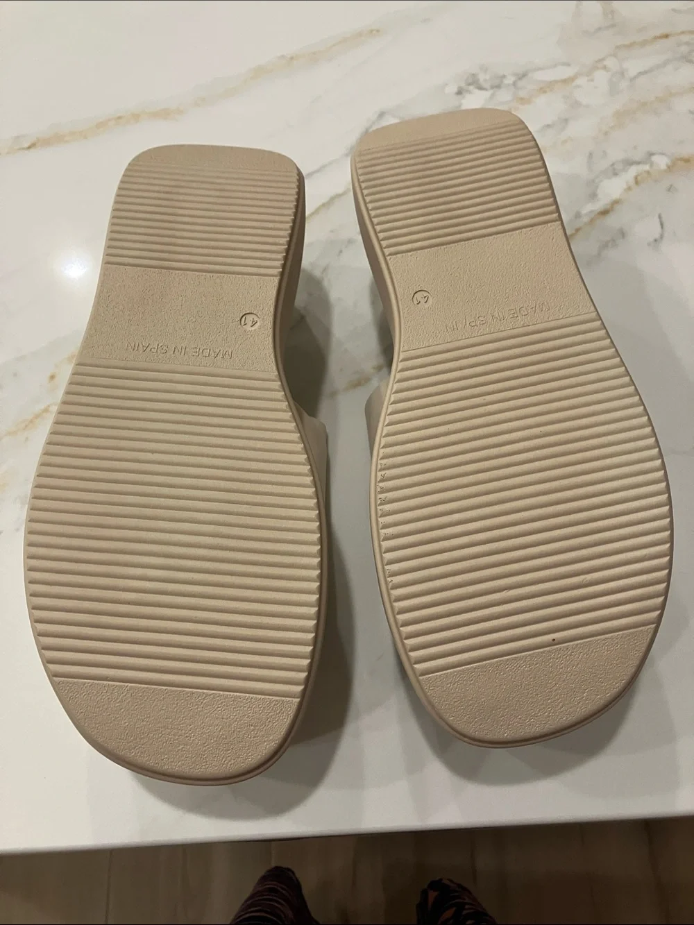 Anthropologie chunky platform